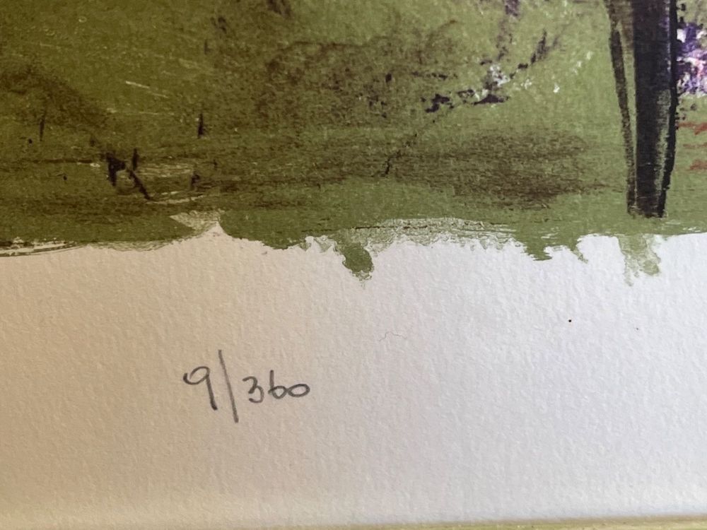 Grafiken & Lithographien: Lithographie 3/360 Mathias Rusch Signiert – Gebraucht aus Schlieren von Jeajet 2
