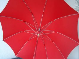 roterVintage Regenschirm - in super Zustand