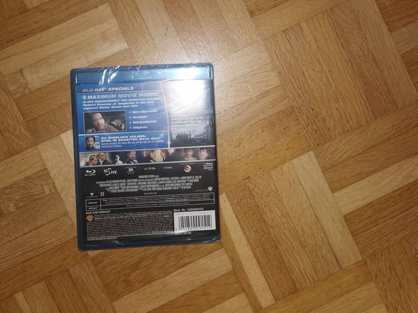 Tutti i DVDs: OVP Sherlock Holmes Blueray Dvd – Nuovo e nell'imballaggio originale da Aadorf venduto da mona_speedy 1