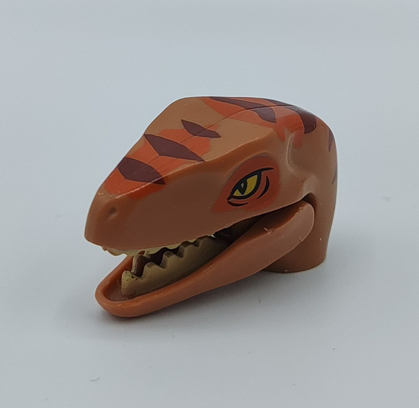 Lego Kit di costruzioni: Lego Raptor Kopf, Dinosaurier, braun – Usato da Schlatt TG venduto da AndrTra