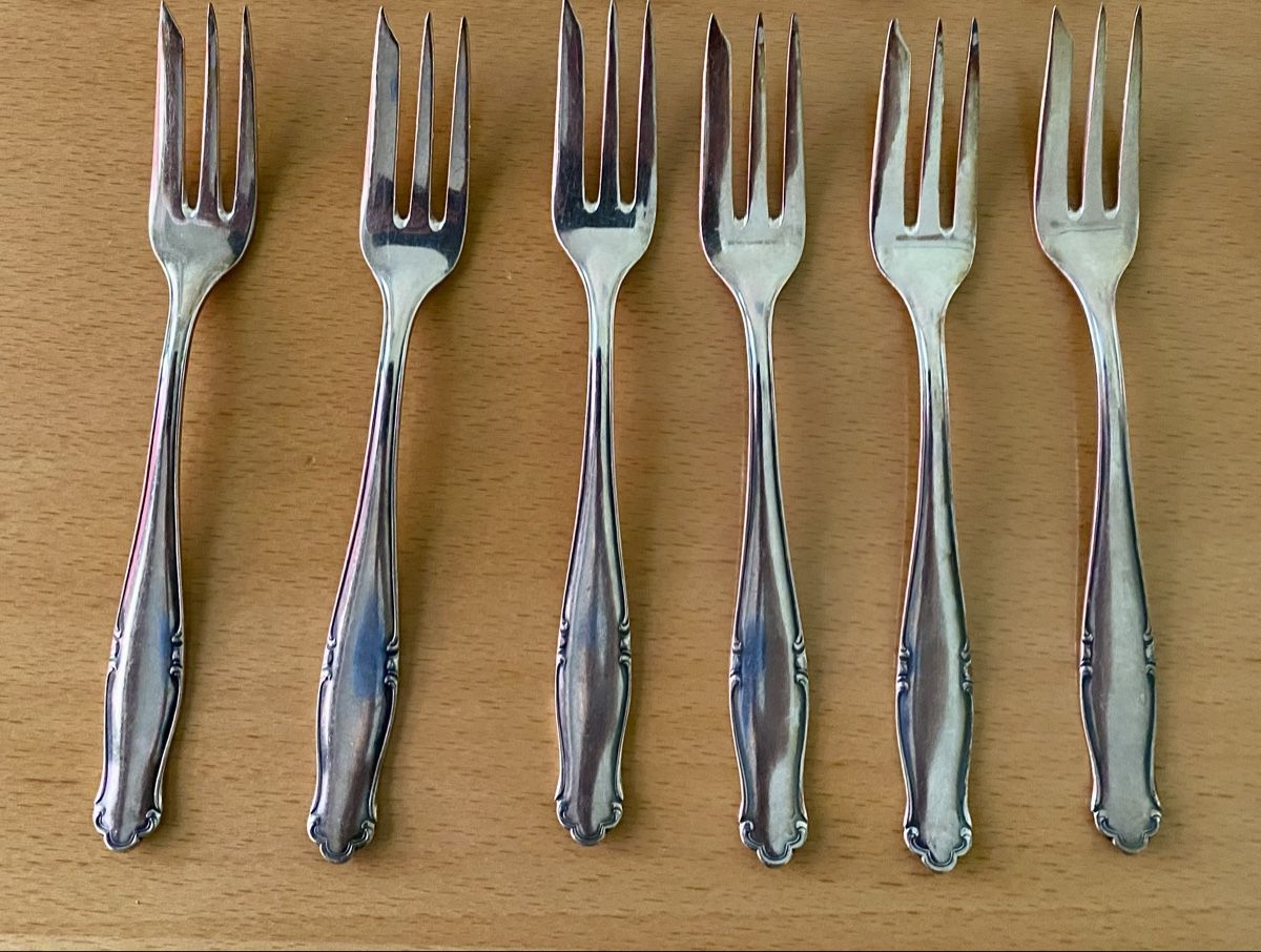 Set di posate: Besteck versilbert  – Usato da Lüsslingen venduto da Elischa1 7