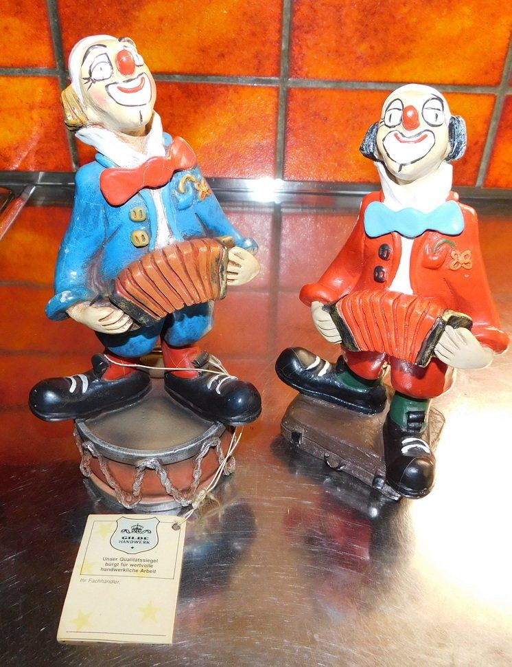 Figuren: 2 alte Parastone Clowns – Gebraucht aus Villnachern von Niggo0