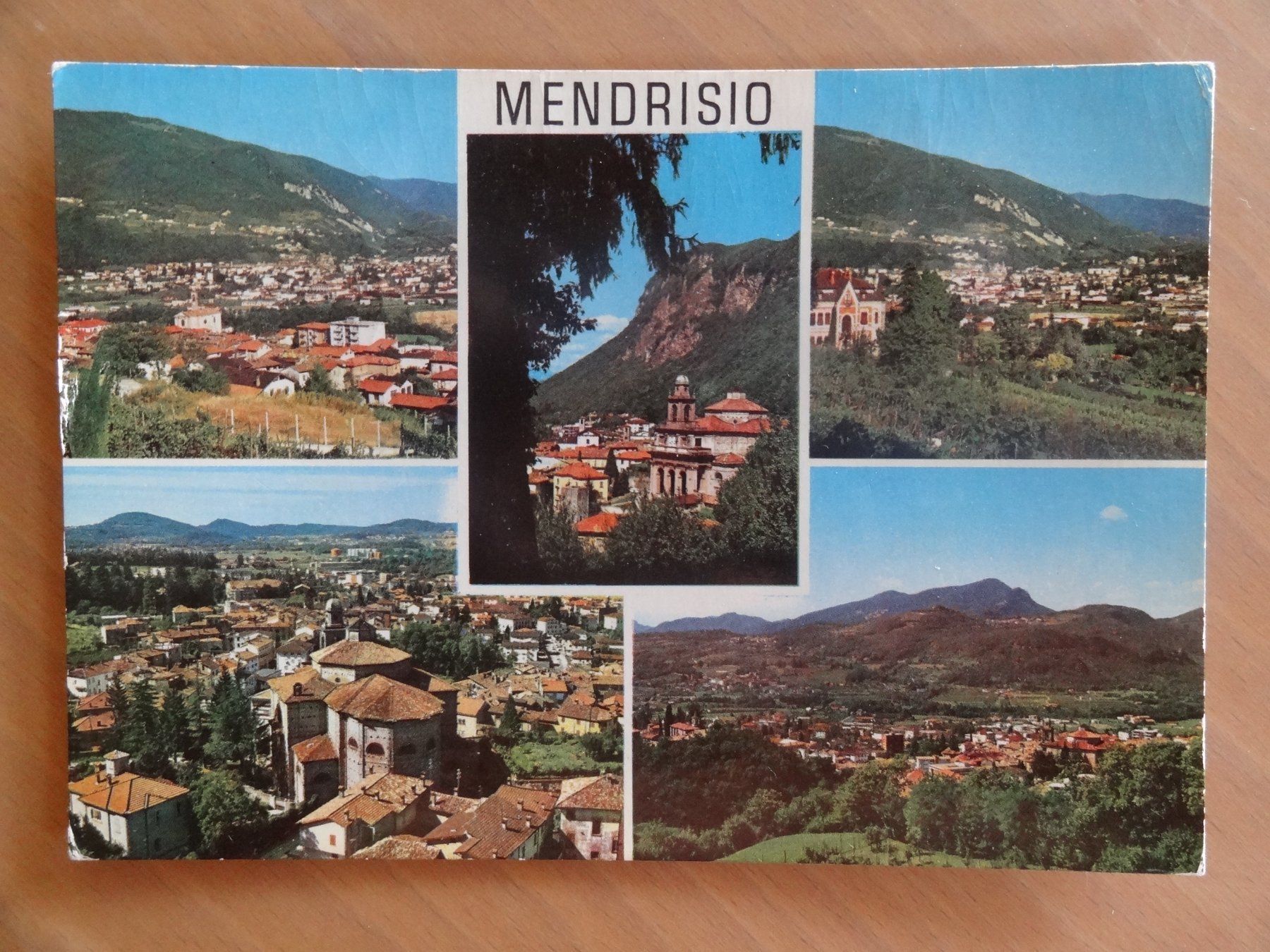 Cartoline postali: Mendrisio - TI - 1974 – Usato da St Léonard venduto da Riglin