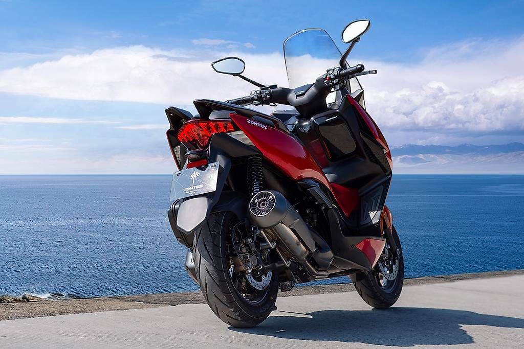 Scooter: Neuer Zontes Roller 310M in schwarz – Nuovo (secondo la descrizione) da Seewen SO venduto da Swiss-moto-bike 3