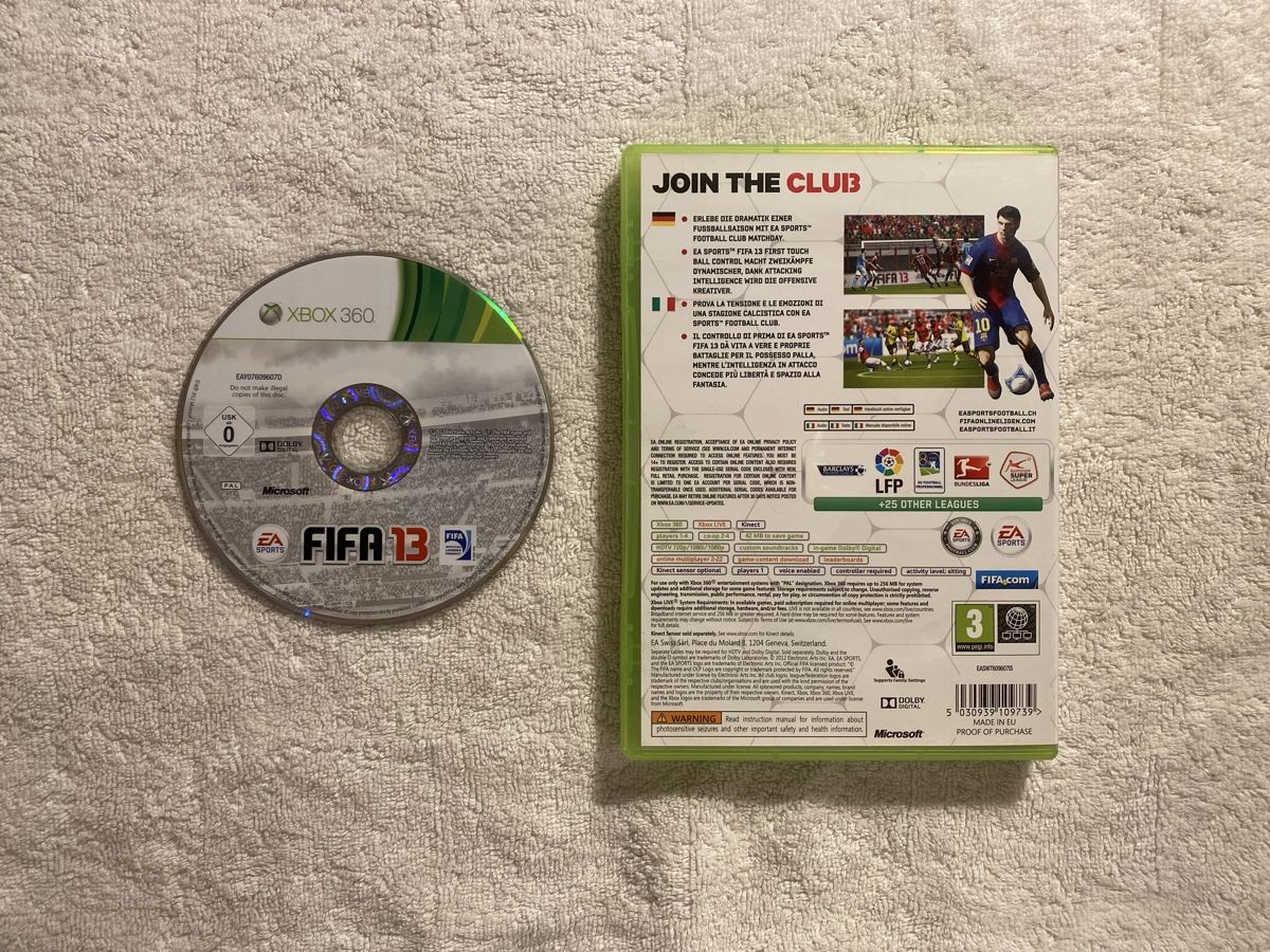 Microsoft Giochi: FIFA 13 XBOX 360 – Usato da Reichenbach i. K. venduto da Daniel840 1