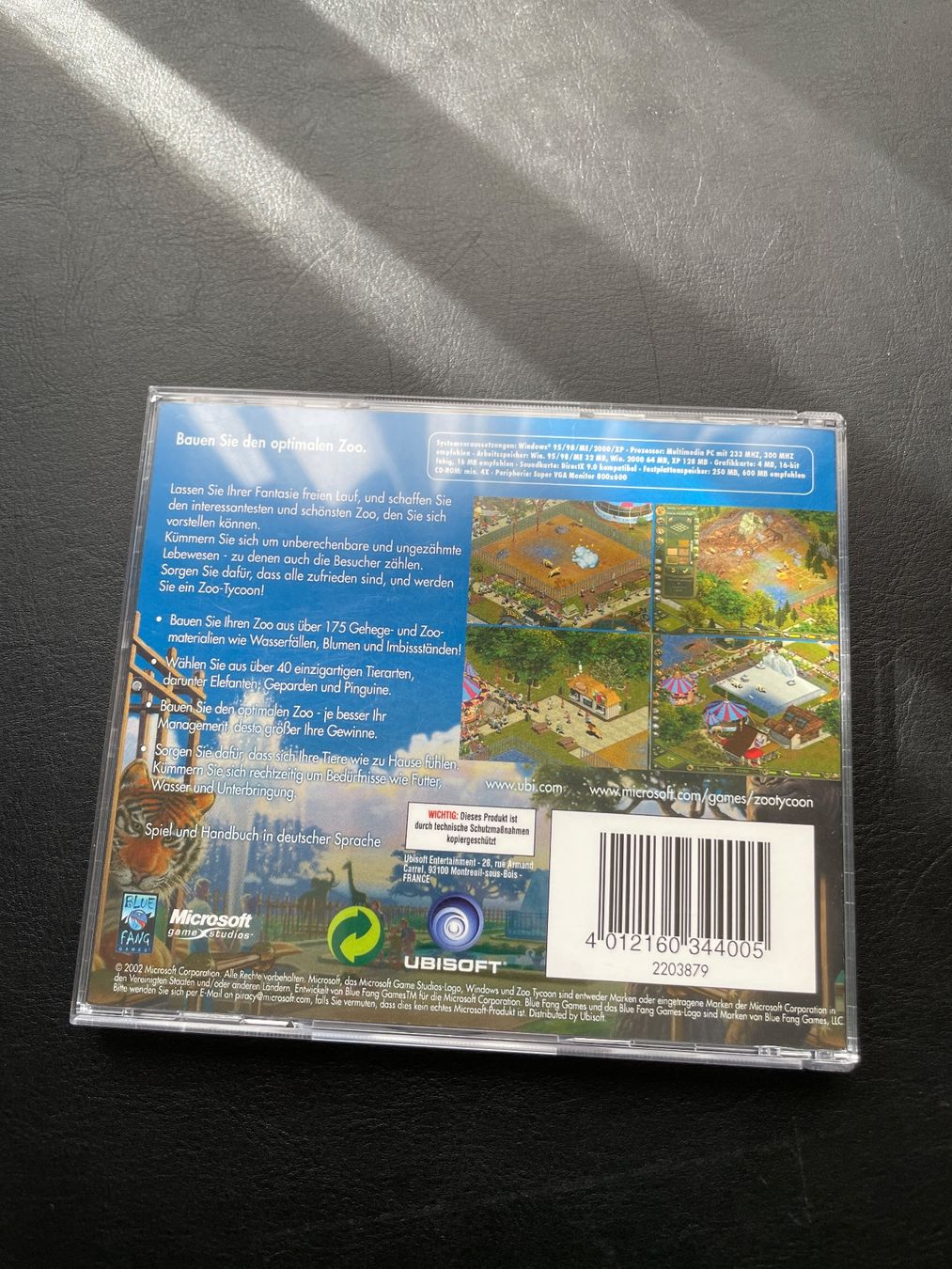 Giochi: PC Spiel: Zoo Tycoon (Ubisoft) – Usato da Winterthur venduto da ttltc 1