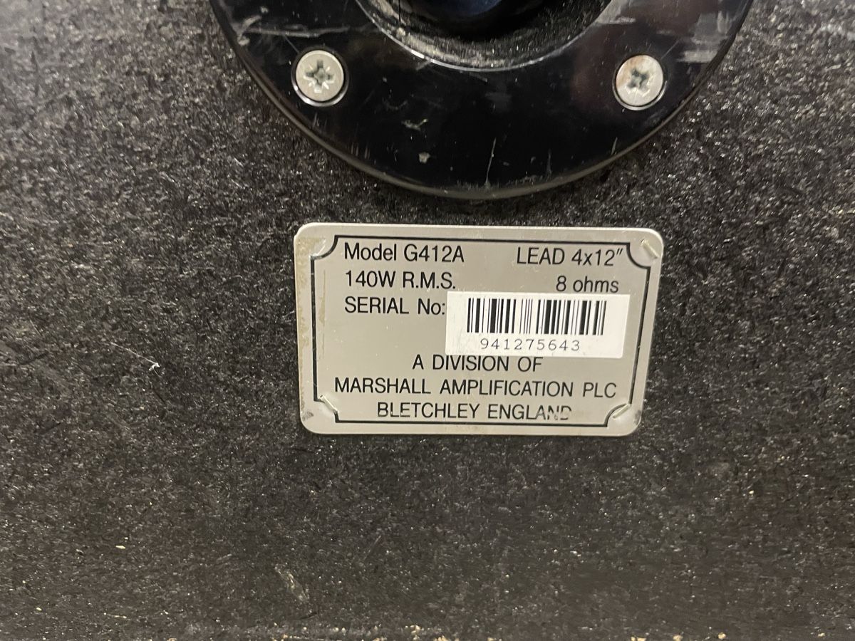 Marshall Lautsprecher: Cassa chitarra Park 4x12” – Gebraucht aus Quinto von space90 2