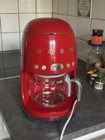 Smeg Filterkaffeemaschine rot guter Zustand