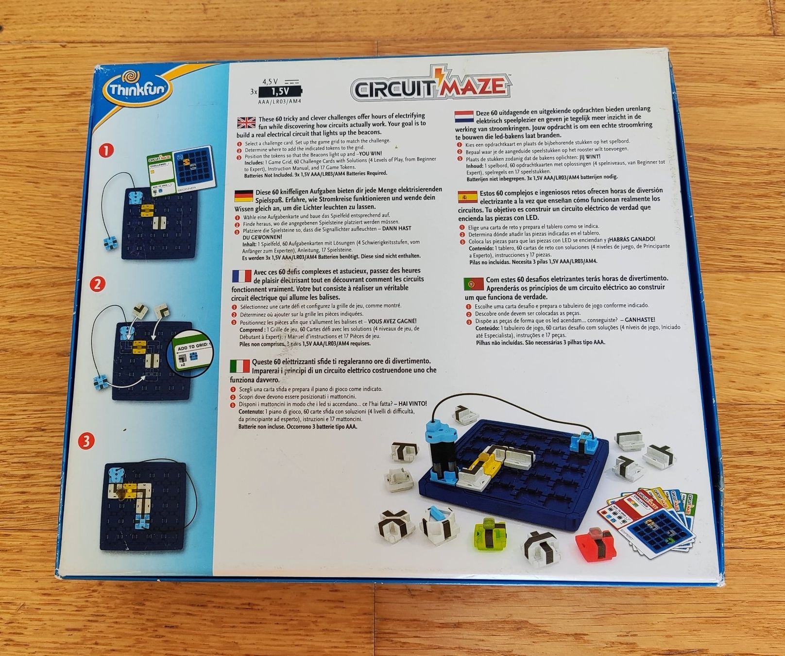 Giochi: ThinkFun Circuit Maze – Jeu de logique électronique – Usato da Carouge GE venduto da for_8yym 2