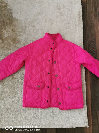 ÜBERGANGS-JACKE BENETTON, GR. 128, NEUWERTIG, FUCHSIA