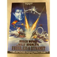 Feuer, Eis & Dynamit Filmplakat - Roger Moore Klassiker!