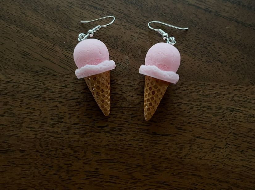 Orecchini pendenti & Orecchini a lobo: Süssi Ohrhänger Glace/Eis Sommer-Look – Nuovo (secondo la descrizione) da Gams venduto da Mariawicca