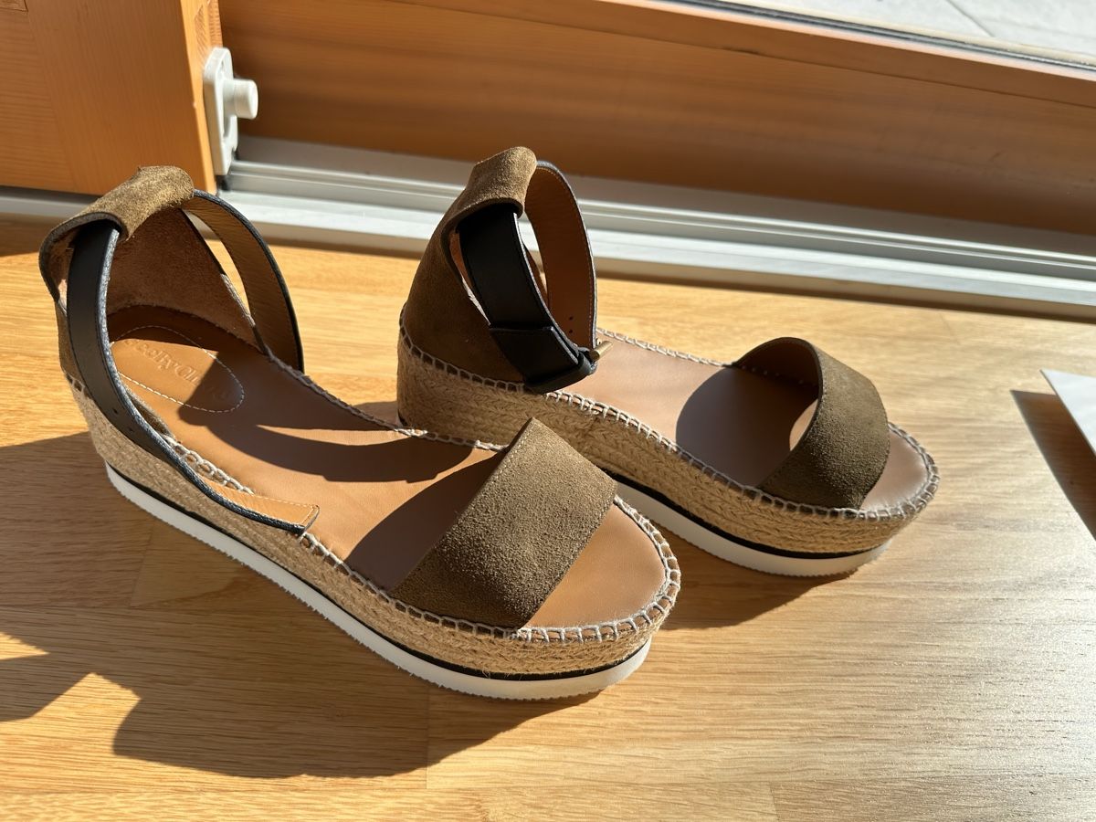 Chloé Damenschuhe: SeeByChloe Espadrilles Wedges Platform Sandals Gr. 39 – Neu (gemäss Beschreibung) aus Herrenschwanden von mclaire.morrison 1