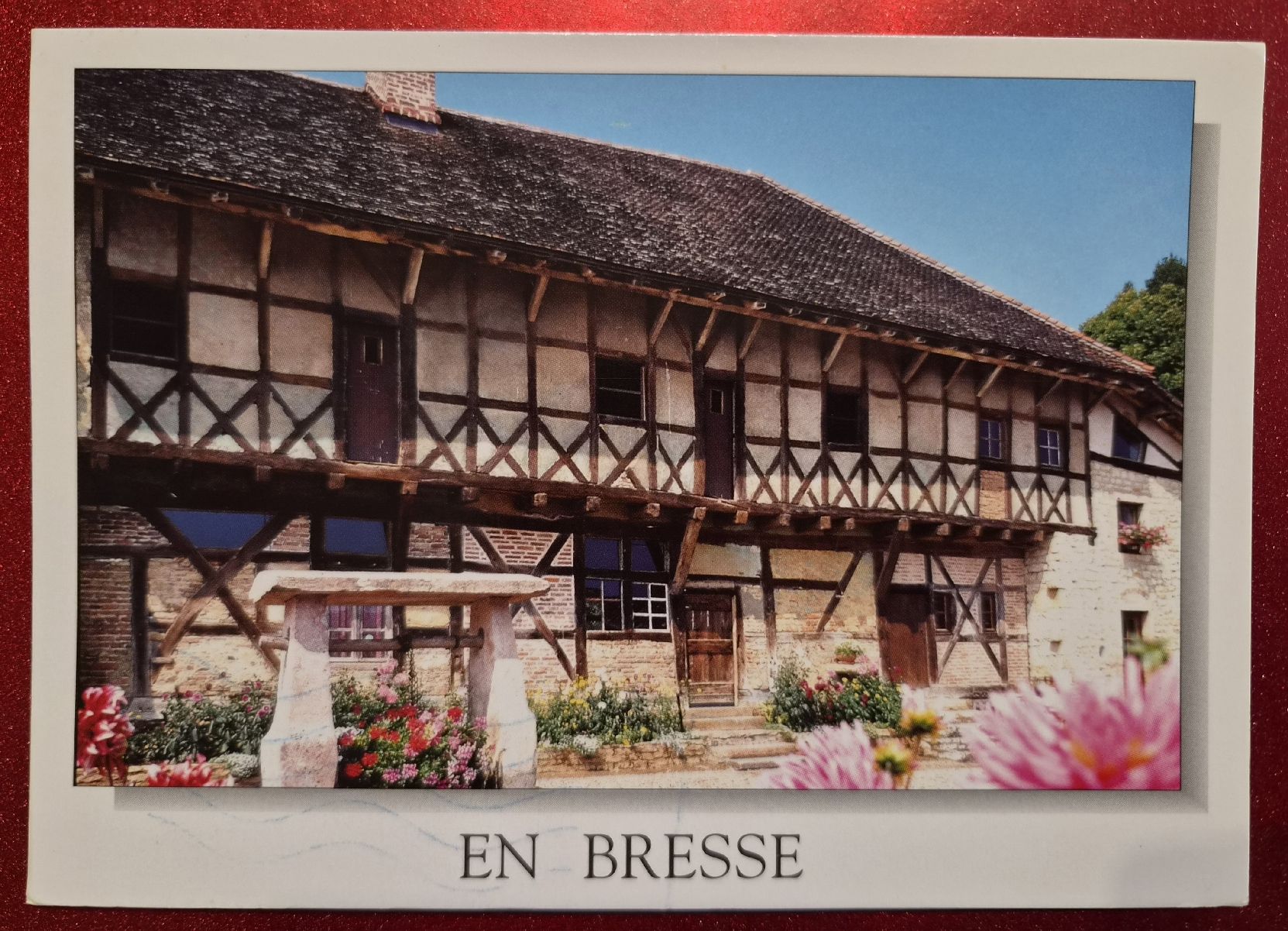 Ansichtskarten: En Bresse Frankreich 2008 – Gebraucht aus Melchnau von Arthurius