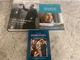 3 Bücher Kollegi Sarnen Kurhaus Sarnersee Dorothea Flühli