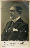 George Alexander (1858-1918) Schauspieler - Autogramm