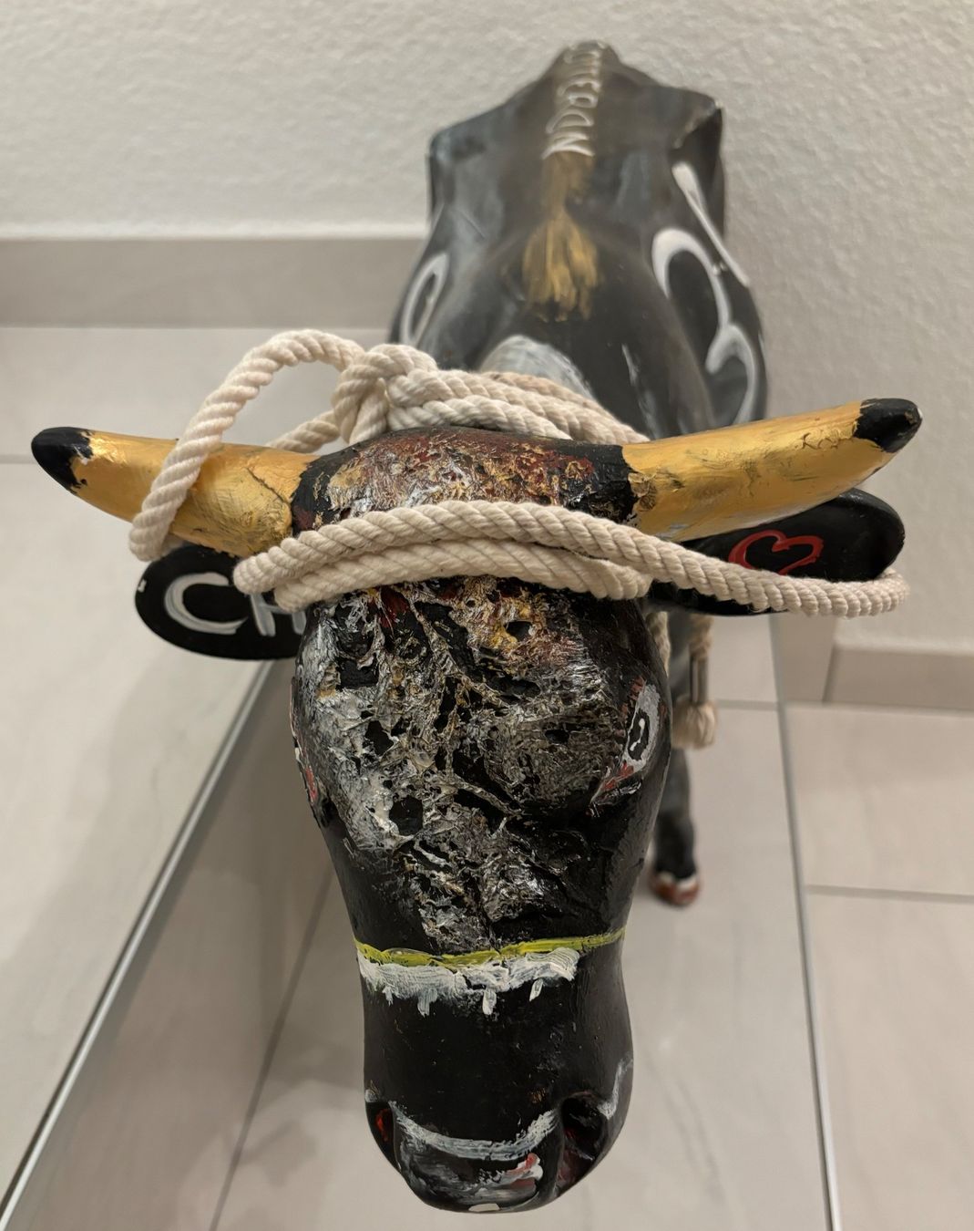 Statuette: HC Gotteron Kuh LE Boucher Corpaato – Usato da Fribourg venduto da Leui7 3