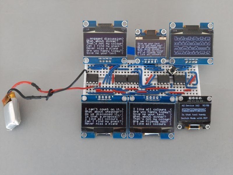 Elektronikbauteile: Communication Simulation Network 5 CPU's – Gebraucht aus Oberengstringen von Goldhase01