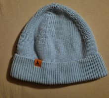 neue hellblaue Strickmütze (geschenkt erhalten)