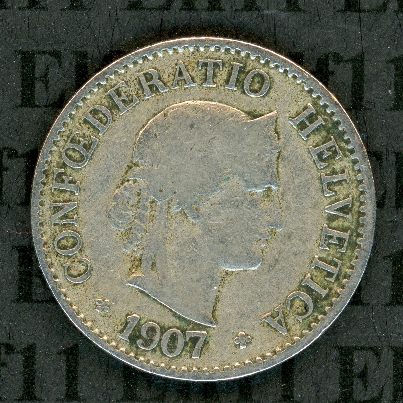 Tutti le monete: CHF___0.05 1907 s-ss 5 Rappen – Usato da Widnau venduto da Elf11