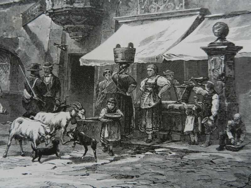 Incisioni: Schaffhausen Strassenbild – Usato da Risch venduto da Rischli15 5