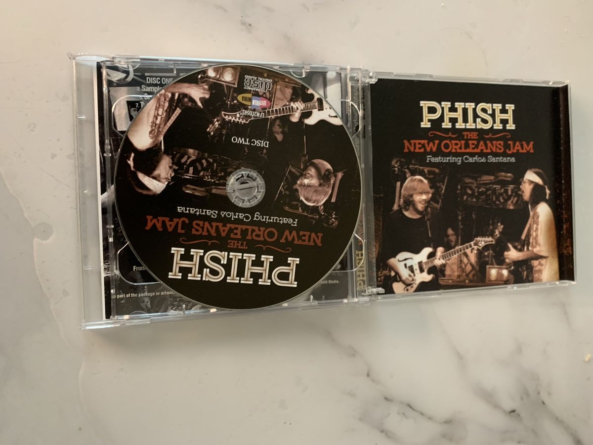 CD: Phish(Carlos Santana) Jam Session 2 cds – Usato da lausanne venduto da Ccheche 2