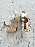 Sergio Rossi Designer Sandals 37.5 Espadrilles Summer Heels