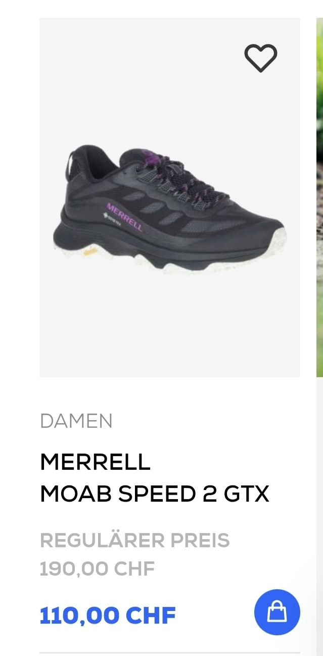 Merrell Scarpe da uomo: New Merrell MOAB Speed Gore tex, Vibram, 40 – Nuovo e nell'imballaggio originale da Sursee venduto da Re.joy 6