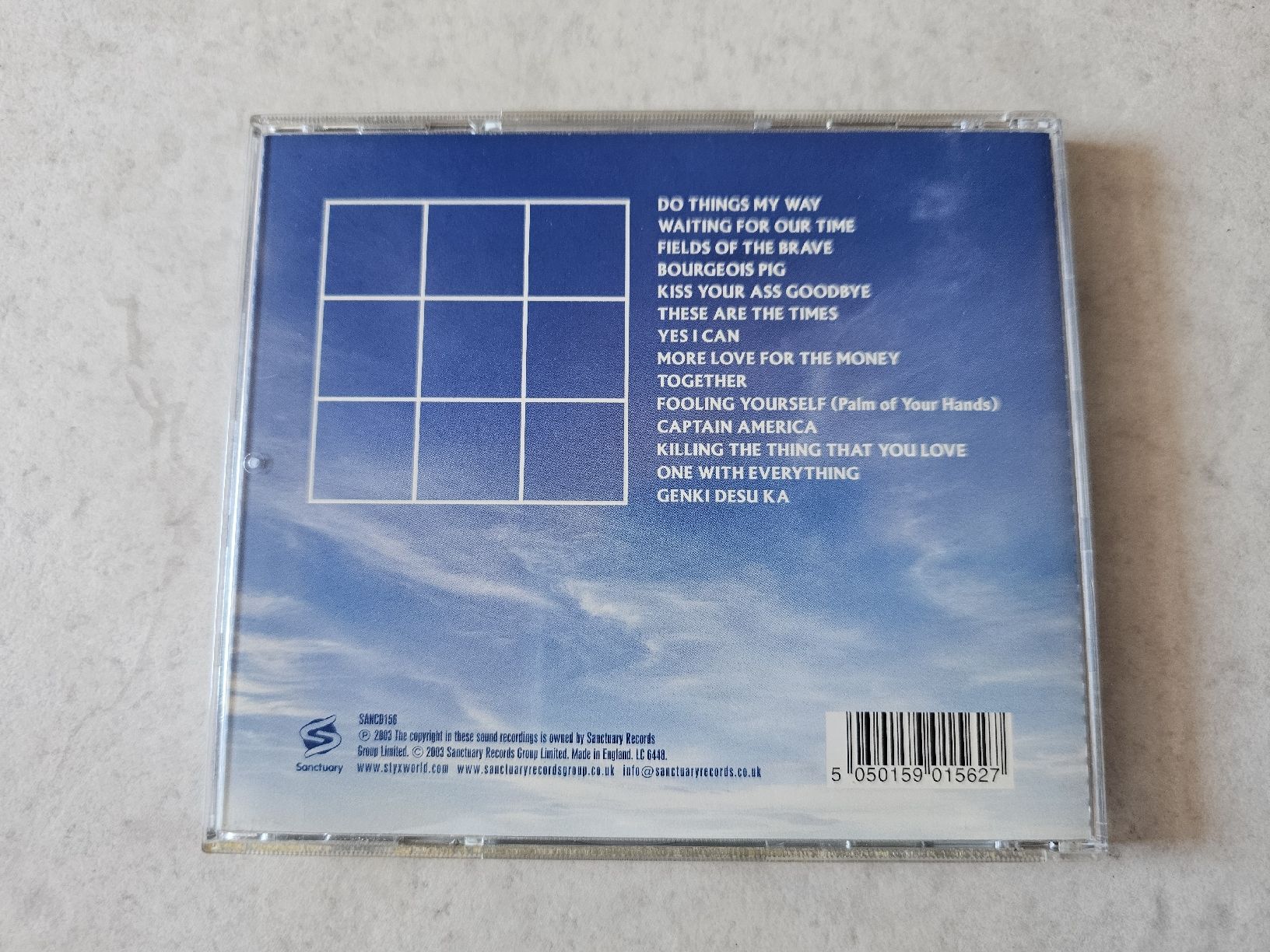 CD: Styx  -  Cyclorama – Usato da Schneisingen venduto da backstore24 1
