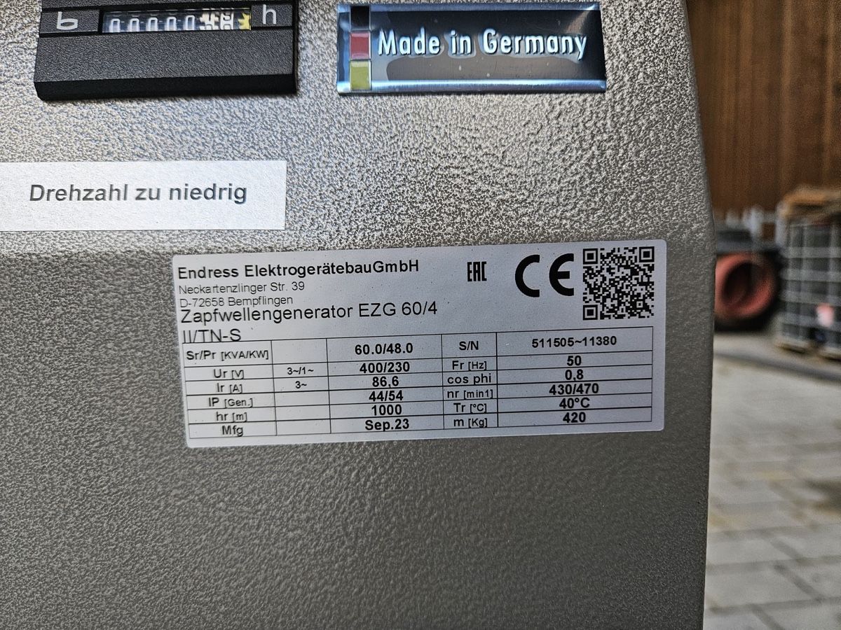 Alle Maschinen: Zapfwellengenarator Endress – Neu (gemäss Beschreibung) aus Flühli LU von Edd5 2