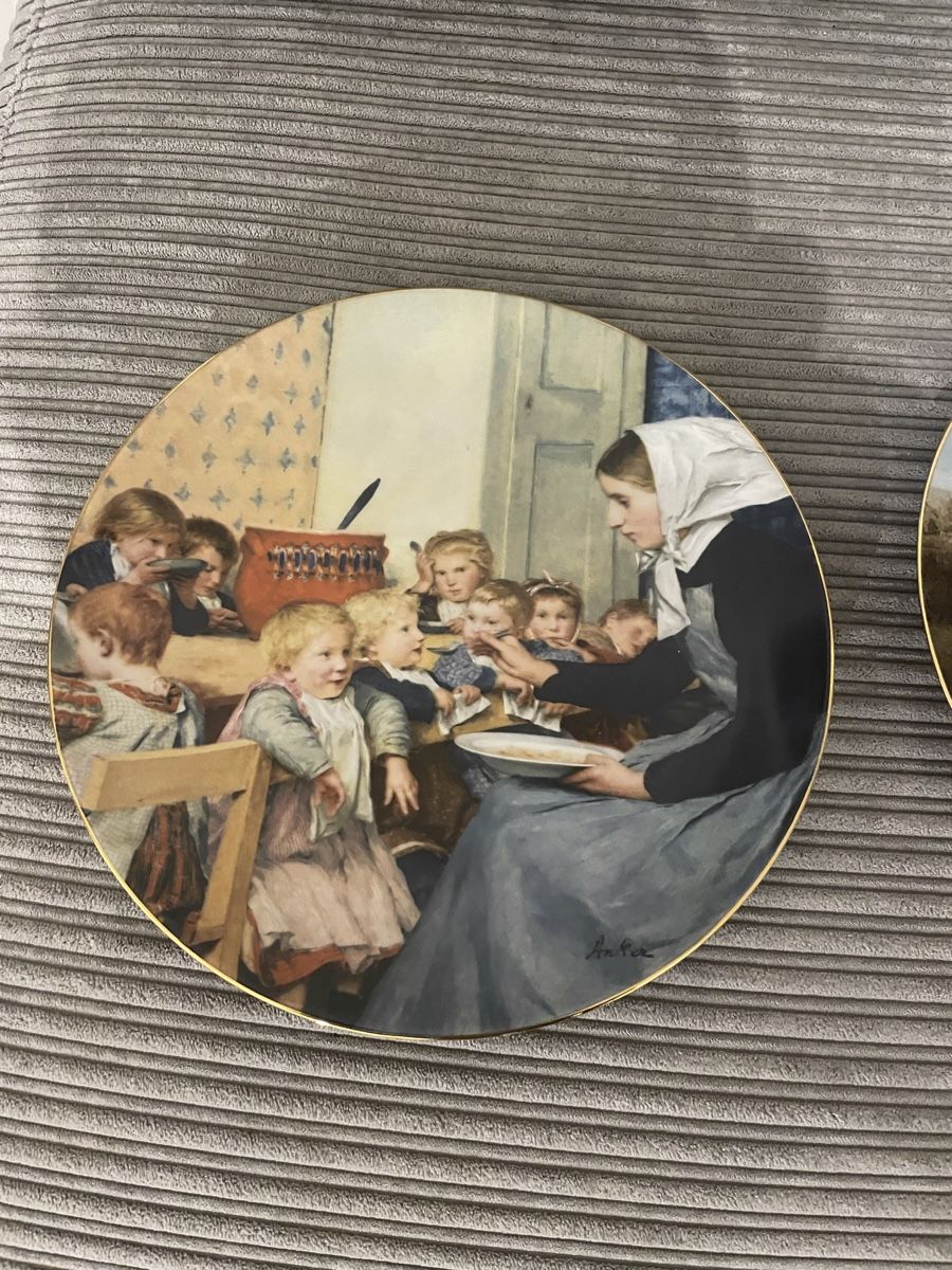 Piatti: 4 Sammlerteller Albert Anker – Usato da Sargans venduto da Didis 2