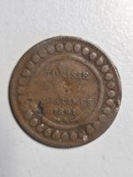 Münze 5 Centimes Tunesien 1891