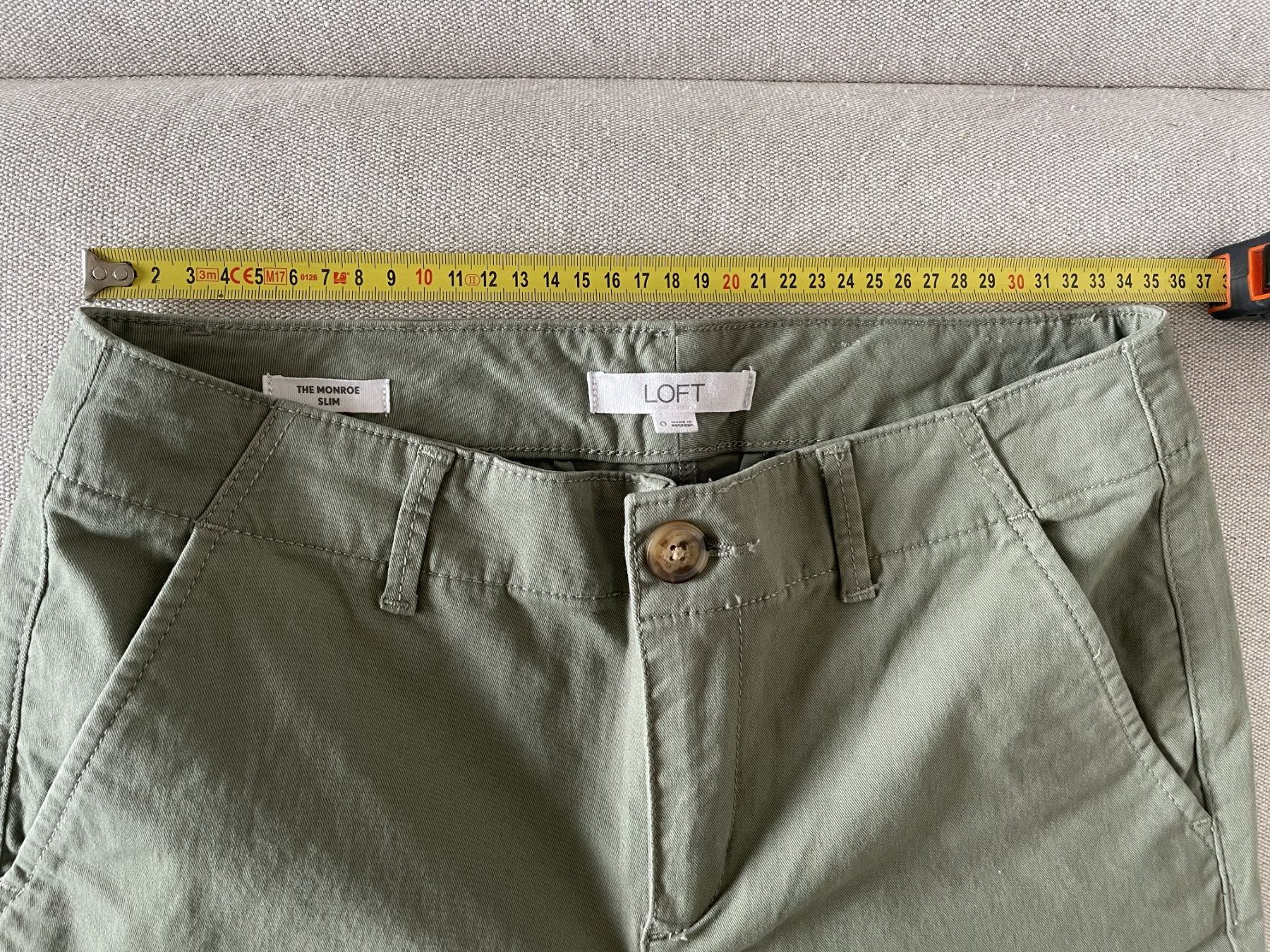 Hosen: pantalon vert, coton, s – Gebraucht aus Lausanne von mg_e 5