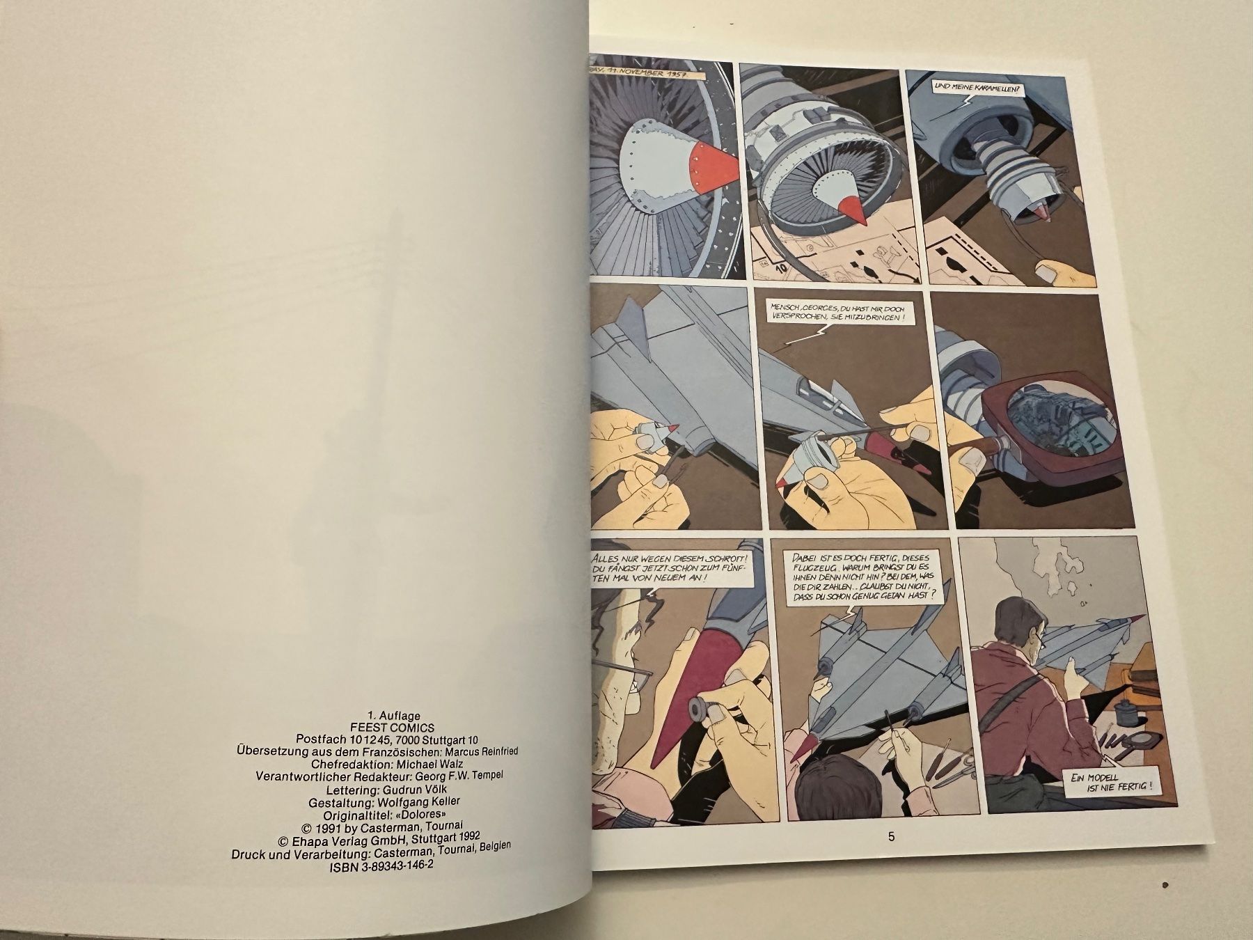 Comics: DOLORES - BALTUS / SCHUITEN / PEETERS – Gebraucht aus Münsingen von Ganjam 3