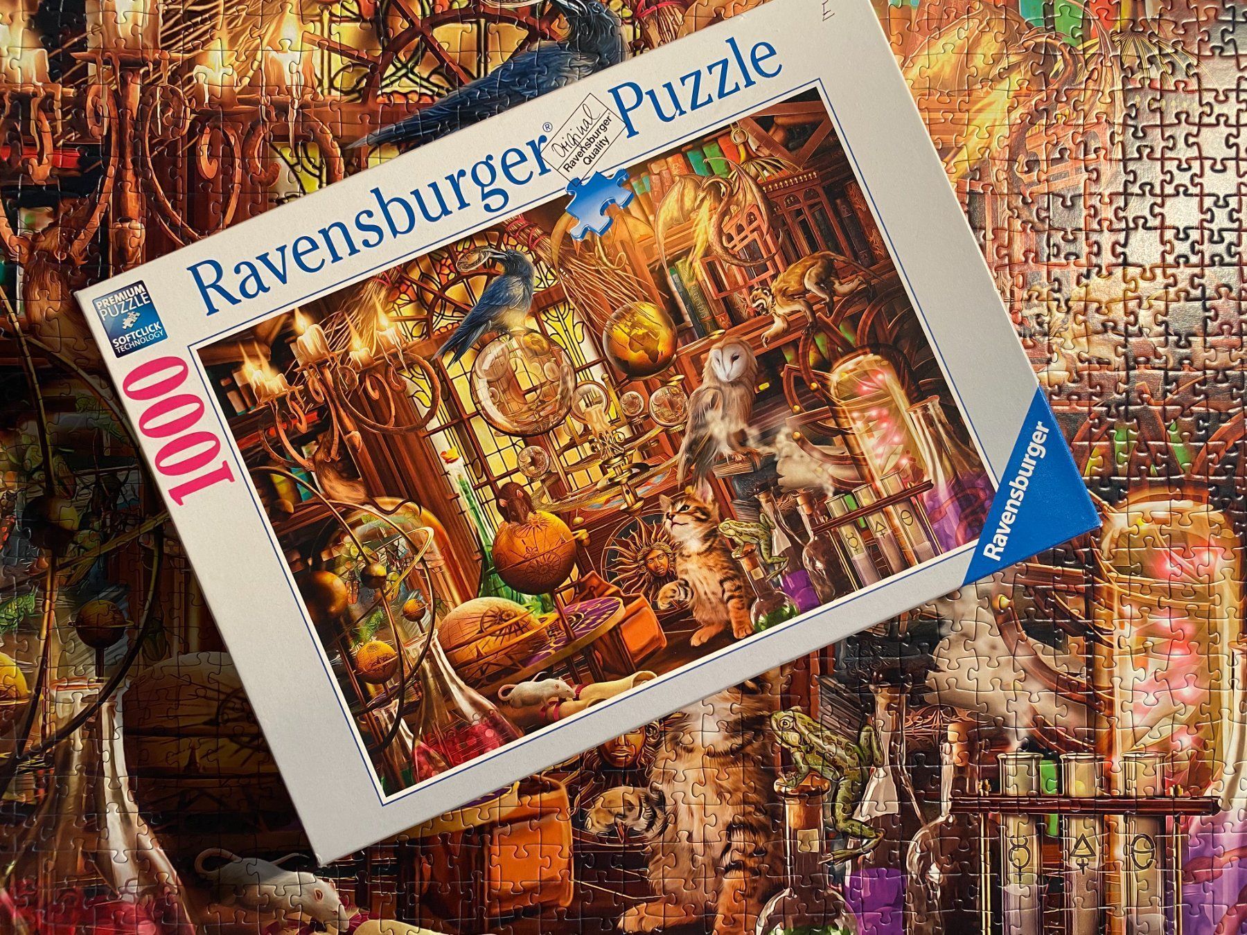 Ravensburger Puzzle: Ravensburger Puzzle Merlins Labor 1000 – Usato da Dürnten venduto da RaschaKatz
