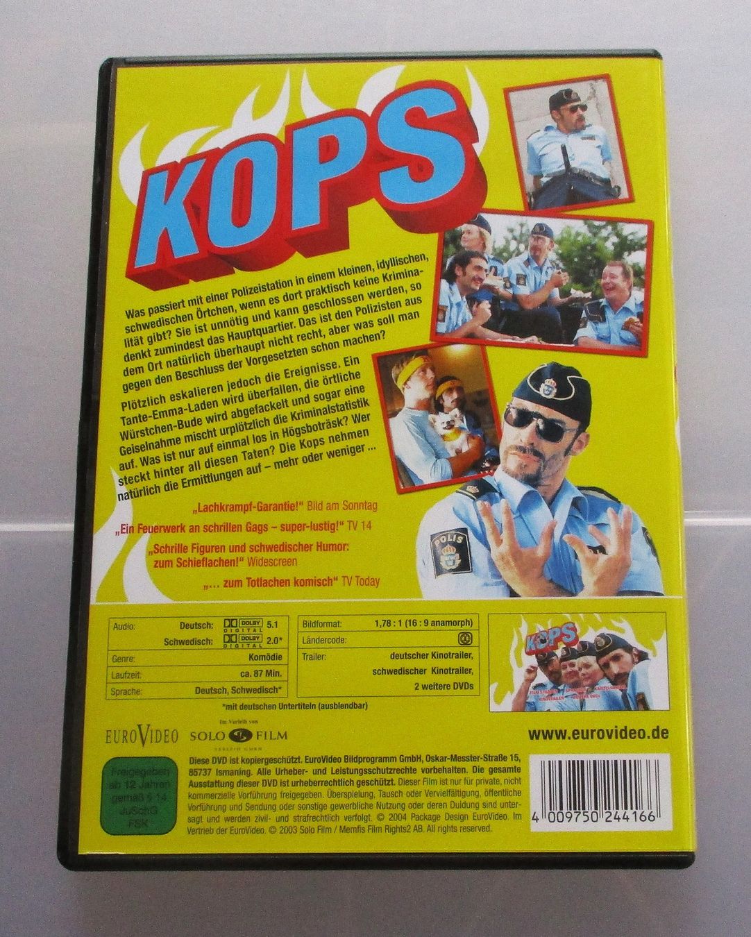 Tutti i DVDs: KOPS - Josef Fares – Usato da Wattwil venduto da Muriel10 1