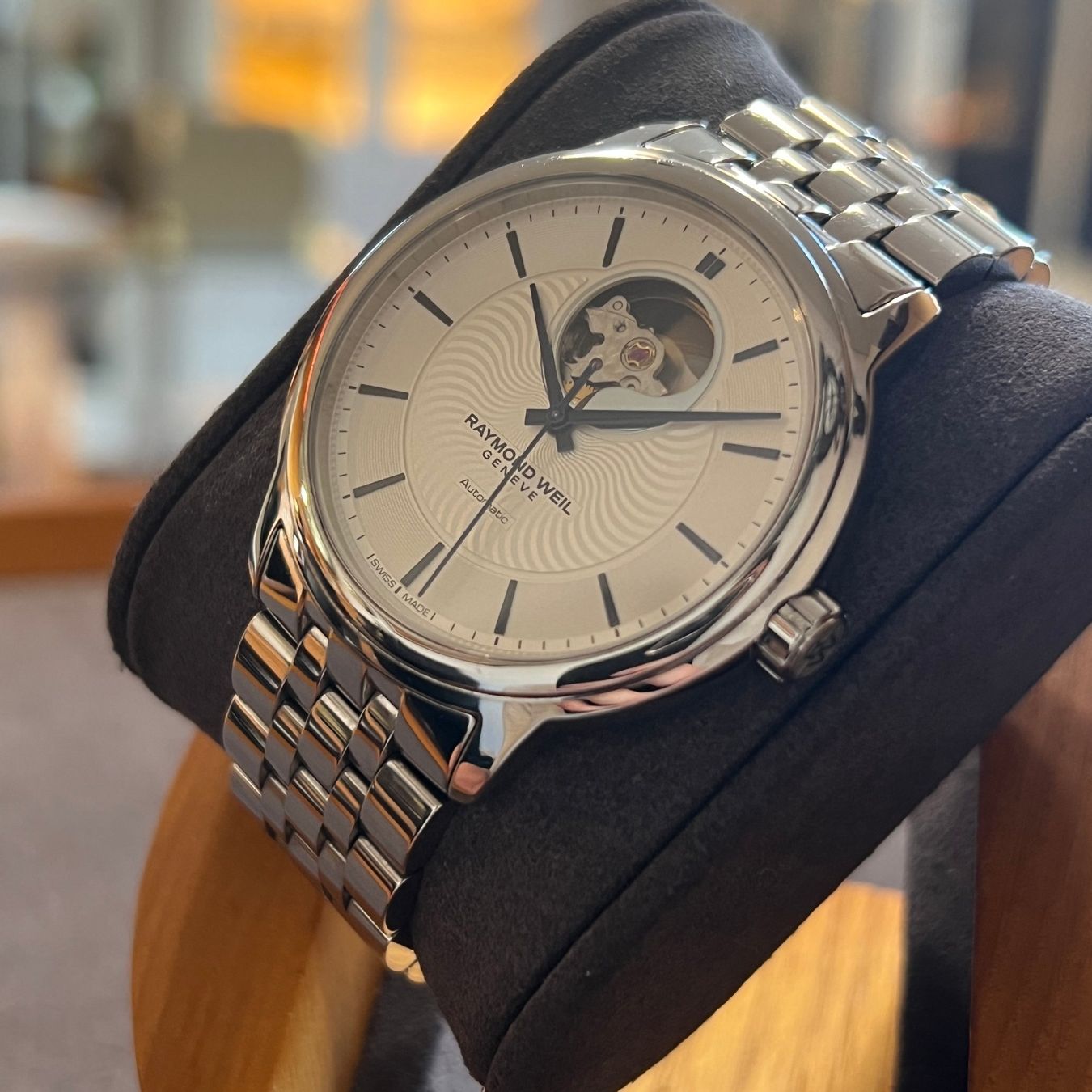 Raymond Weil Orologi: Raymond Weil Maestro OpenHeart 2227 – Usato da Carouge GE venduto da Watchaser 8