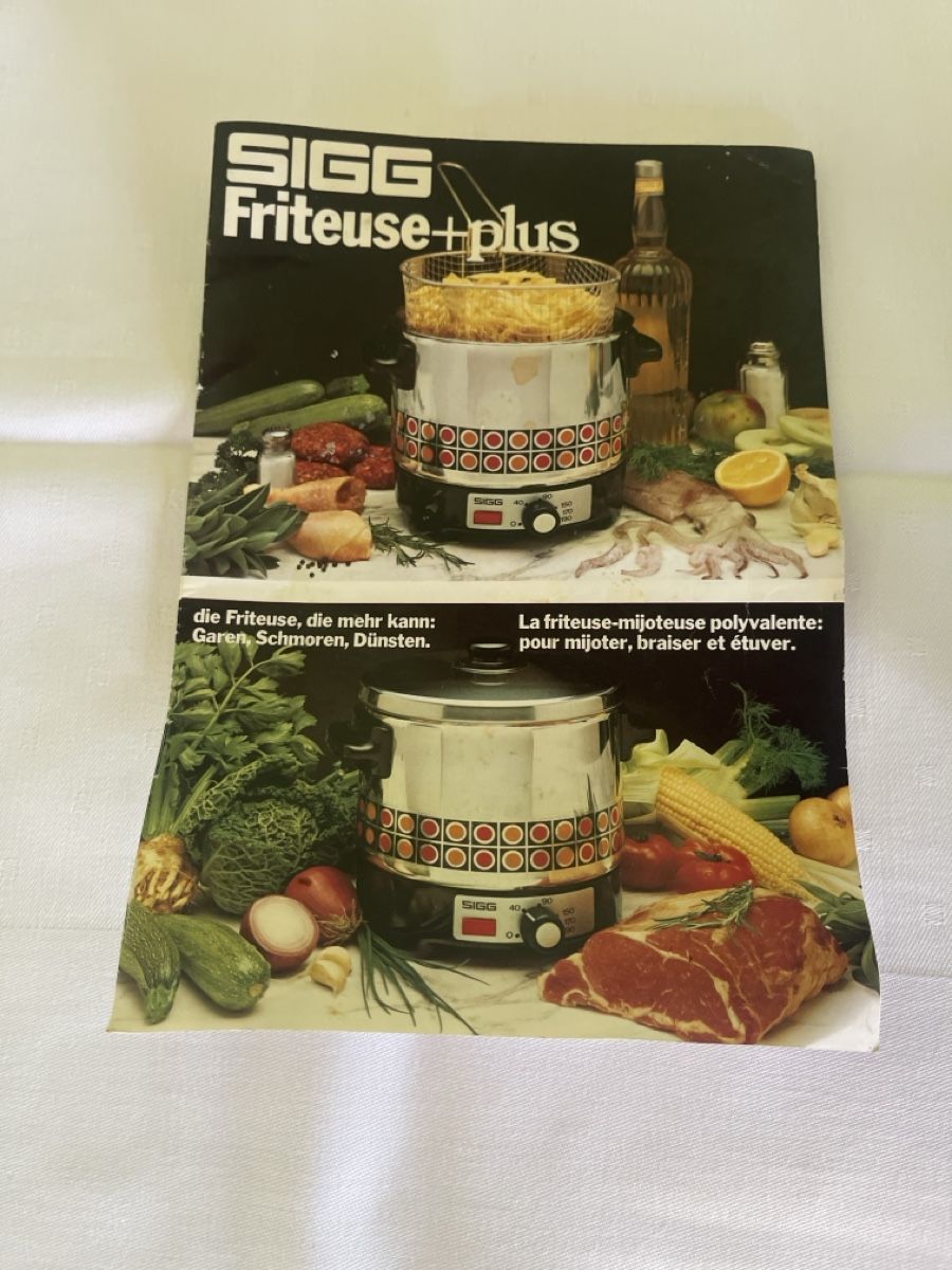 Sigg Küchengeräte: Sigg Friteuse – Neu (gemäss Beschreibung) aus Buttwil von Intoxka