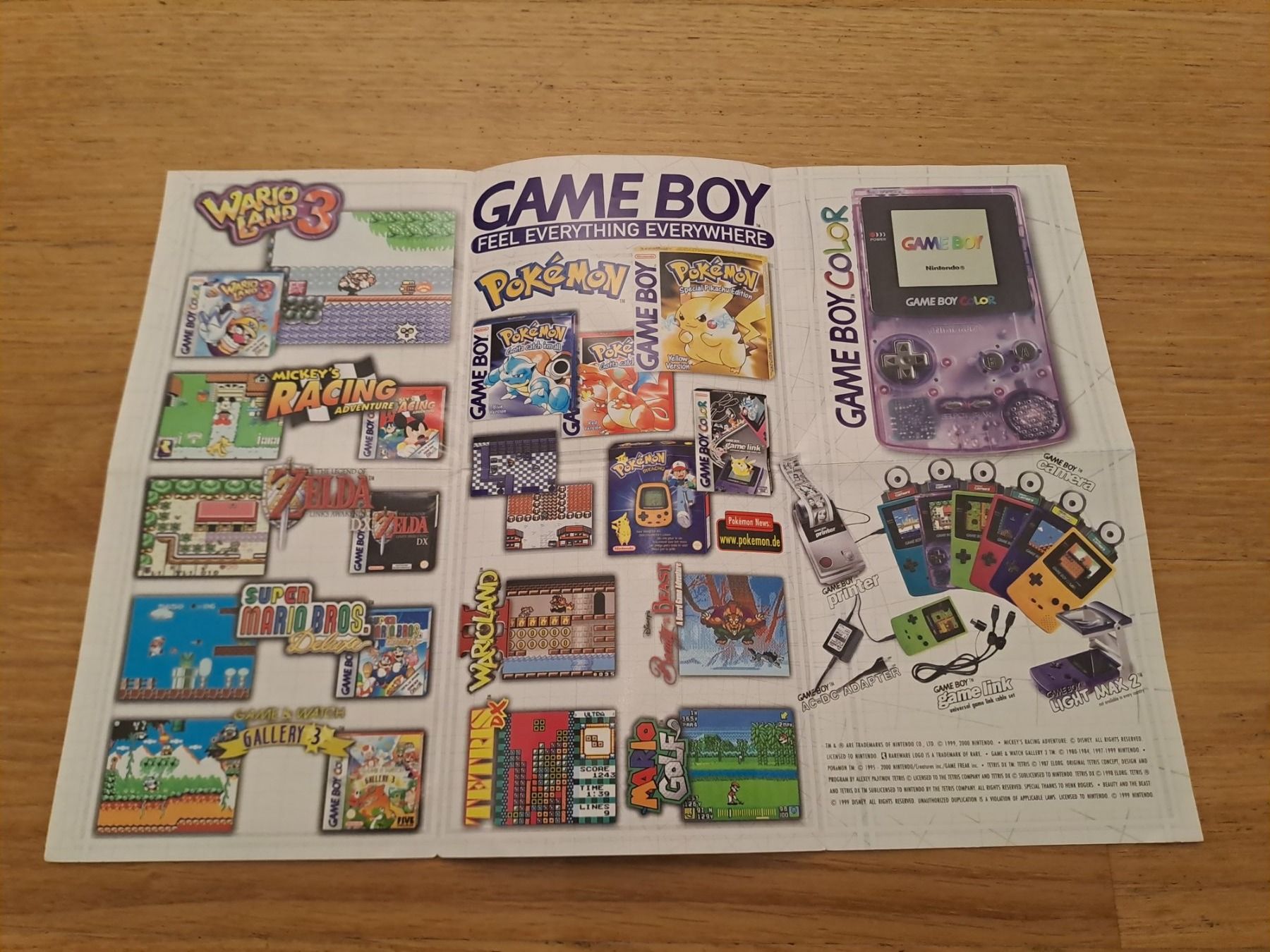 Nintendo Documenti: Nintendo 64 Flyer Werbung Promotion N64 – Usato da Aarau venduto da Kaesekuchen2000 4