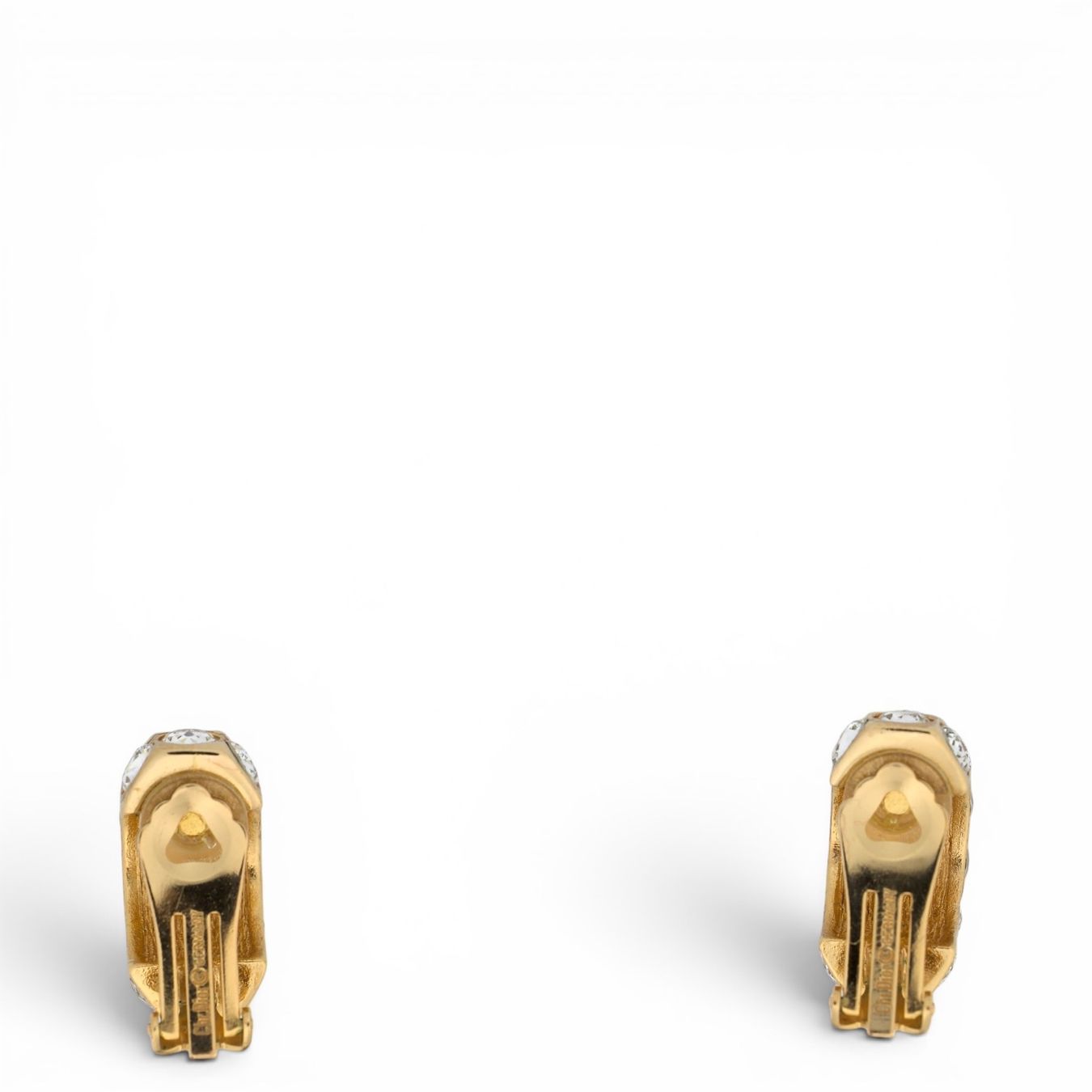 Dior Orecchini pendenti & Orecchini a lobo: Christian Dior Ohrclips Creolen – Usato da Binningen venduto da Designerlabels 4