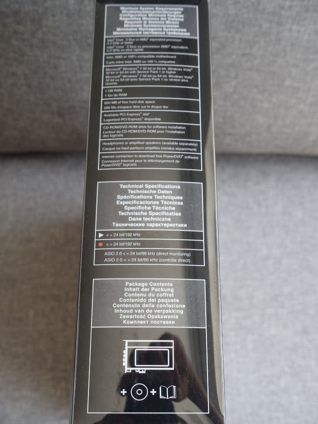 Creative Schede audio: CREATIVE Sound Blaster X-Fi Titanium HD – Nuovo e nell'imballaggio originale da Wallbach venduto da Sarrows 4