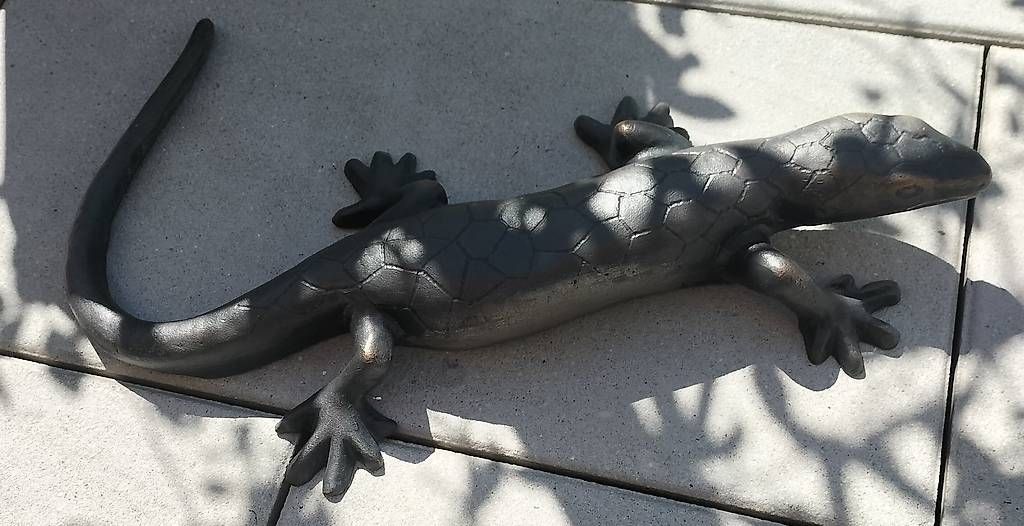 Statuette: Gusseisene Eidechse  – Usato da Steinach venduto da Tsgweh 1