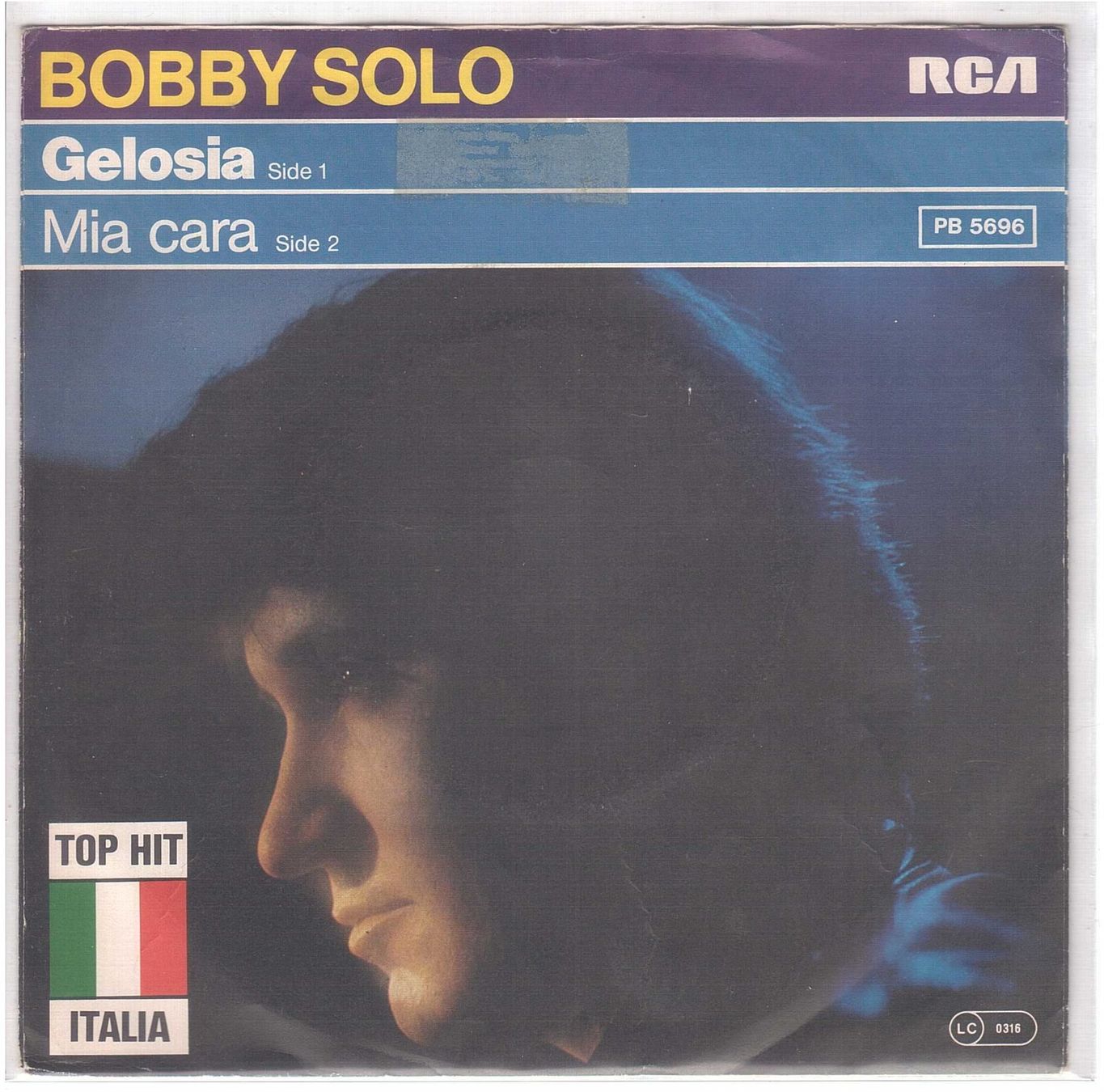 Dischi in vinile: Bobby Solo - Gelosia – Usato da Oberwil (Dägerlen) venduto da thealbum