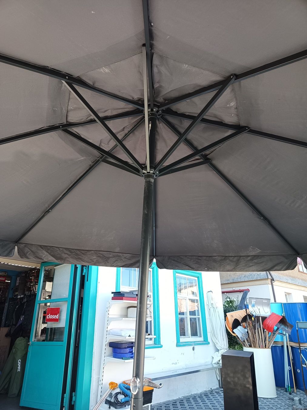 Parasols: Sonnenschirm 480cm – D'occasion à Oberegg par A-Z.Handel.Loehrer 4