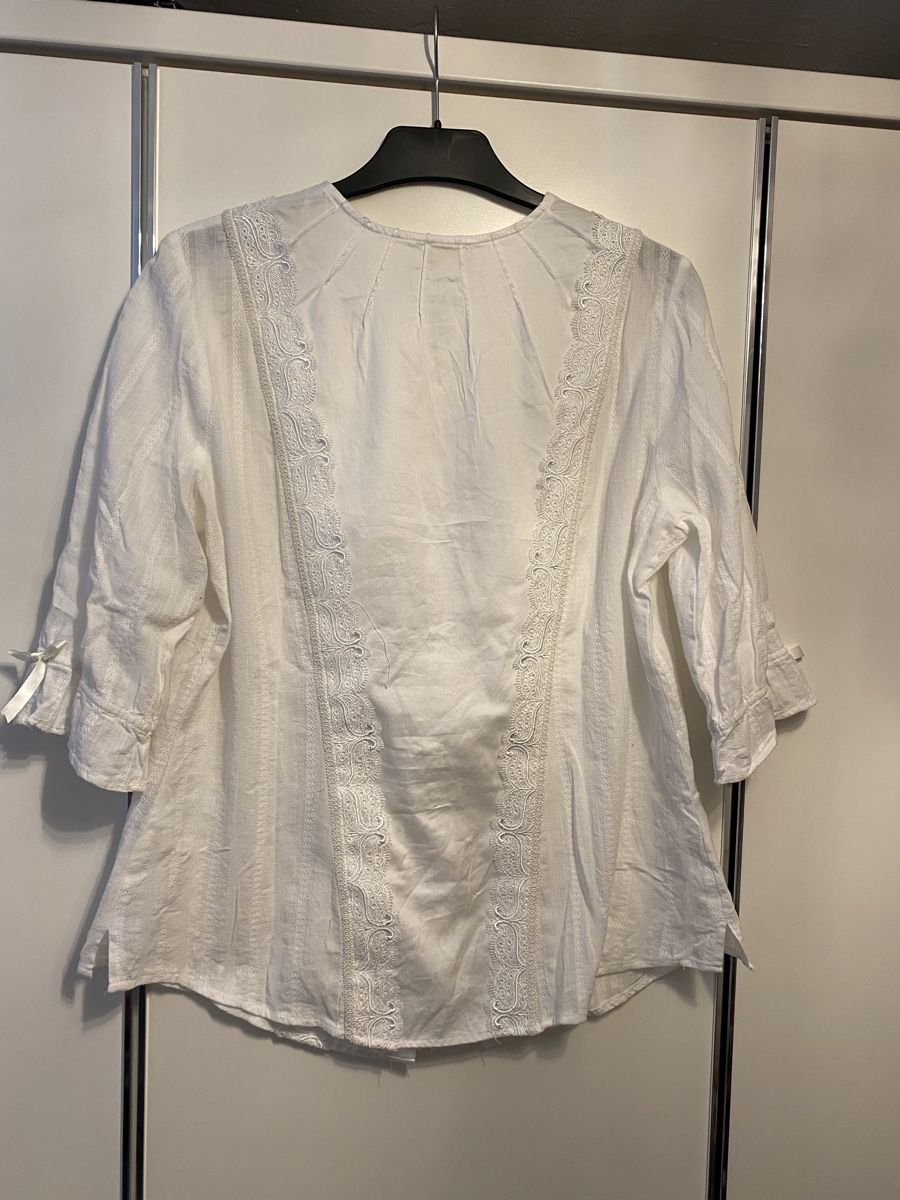 Krüger Camicette: KRÜGER Trachten Bluse Gr.44 – Usato da Pfungen venduto da Sheki56 4