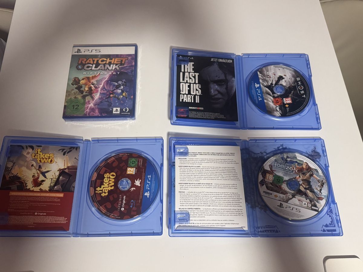 Sony Spiele: 4 Games Bundle - PS4/PS5 – Gebraucht aus Henniez von ROCKZILLA 1