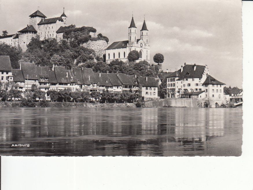 Cartoline postali: Aarburg 1953 – Usato da Bürglen TG venduto da StampGraf