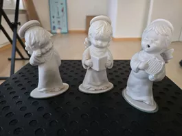 3 er Set handgemachte Engel
