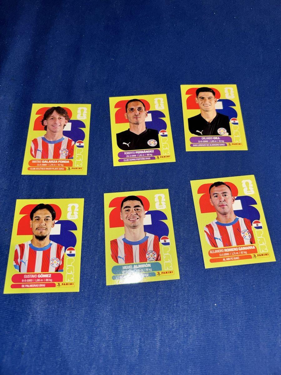 Panini Carte collezionabili: Paraguay 6x panini – Nuovo (secondo la descrizione) da Olten venduto da Melxnie_46