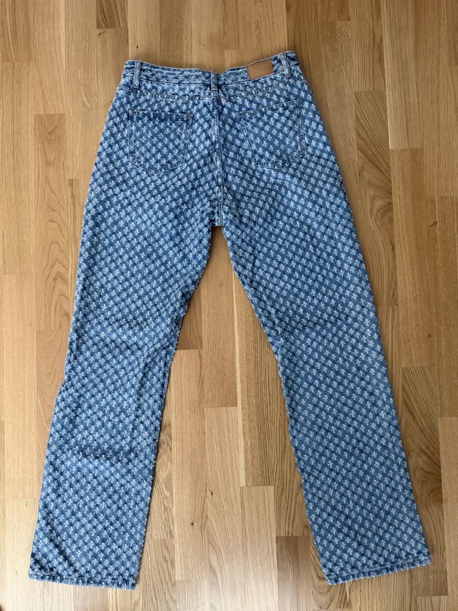Jeans:  Denim Collection Hose | Hellblau mit Mustern Grösse 42 – Nuovo (secondo la descrizione) da Berg TG venduto da Jasin_97 1